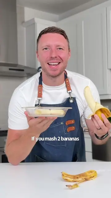 Say “YUM” if you would eat this Healthy High Protein Banana Cheesecake 🍰🤤🙌 Re