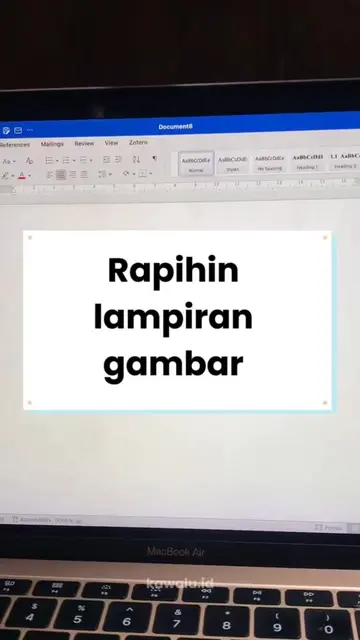 Cara cepet rapihin lampiran gambar di skripsi #mahasiswa #kuliah #skripsi #tugas