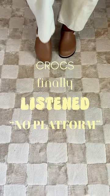 @Crocs  #crocs #crocsnewarrivals  #clogs #crocsdylan #sliponshoes  