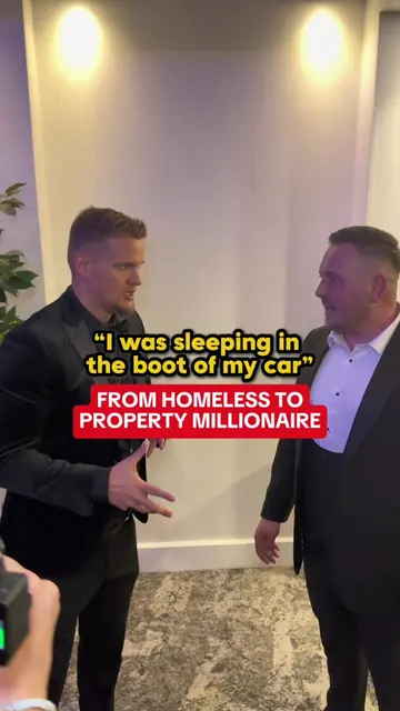 From homeless and sleeping in the boot of his car to generating £35K per month t