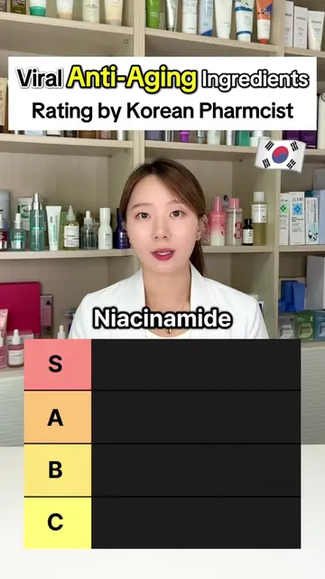 ✨Viral anti-aging ingredients, ranked by a Korean pharmacist 👩🏻‍⚕️🇰🇷💊 🥇S —
