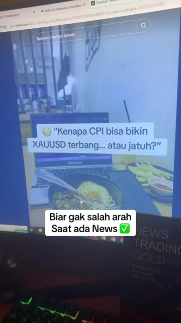 Biar gak salah arah saat ada news trading 