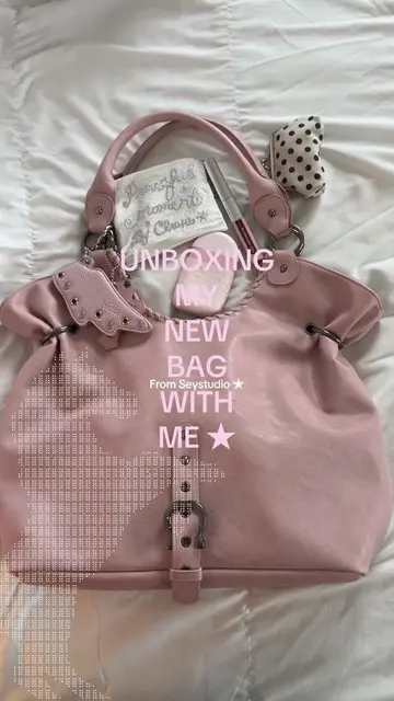 New bag from @seystudio ★ #unboxing #seystudio #koreanbag #pinterest #koreanfash
