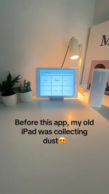 I didn’t know my old iPad could be this usefull. #smarthouse #homekit #smarthome