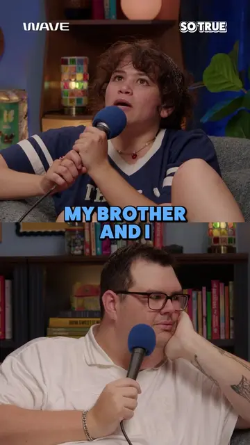 normal sibling stuff! click the link in my bio for the full episode with @sandy 