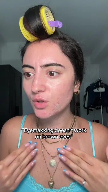 Us brown eyed girls being told our eyes are “mid” CRAZY 😭😭 I love this trend ✨