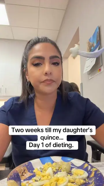 Day 1 of dieting till my daughter’s quinceanera!!!😵‍💫🤣🤣#quinceañera #twoweek