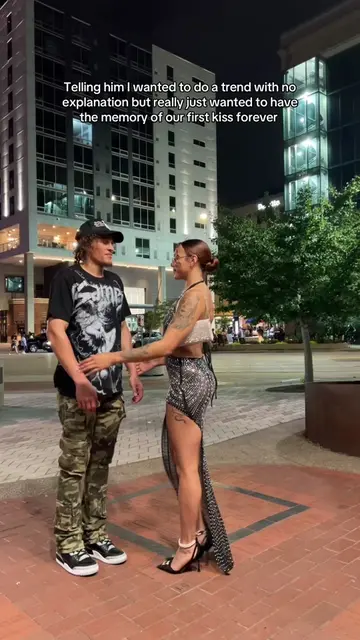 Never been more grateful for a tiktok trend in my life🥹😭 #couplestiktok #first