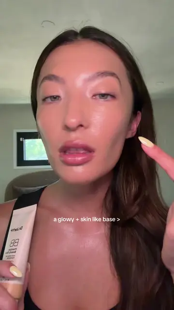 The perfect glowy base that looks + feels like skin... And it has SPF 🤍@DrJart 