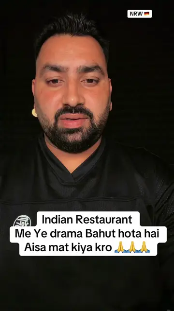 Indian Restaurant ka Scene hai ye Hindi me bna rha hu kyunki bndey padhey Likhey