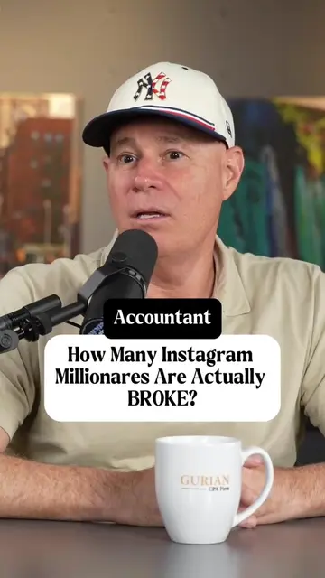 What percentage of Instagram Millionaires are Broke?