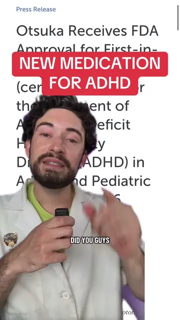 The FDA just approved a new ADHD medication that targets THREE neurotransmitters