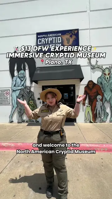 A museum dedicated to Bigfoot, Mothman, and other legendary creatures? 👀👣 📍 N