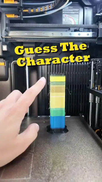 Can You Guess The Character I 3D Printed? Difficulty: Medium