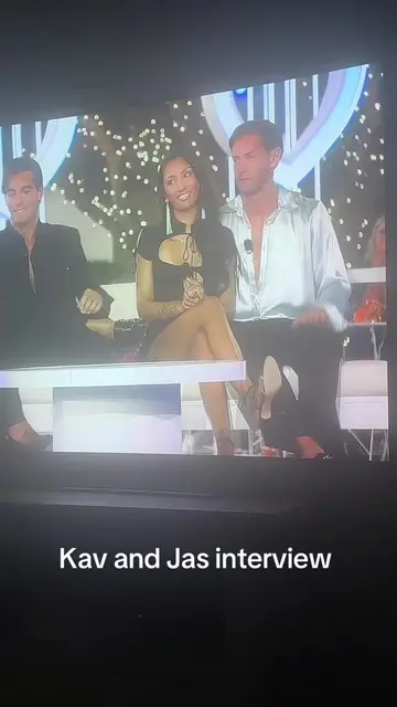 Kav and Jasmine interview #foryoupage #LoveIsland #final  