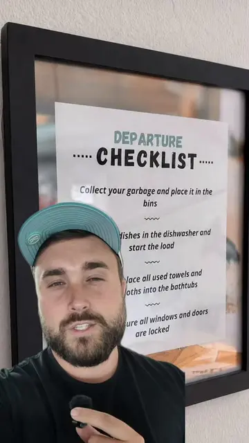 Clear checkout instructions don’t just make life easier for your cleaners - they