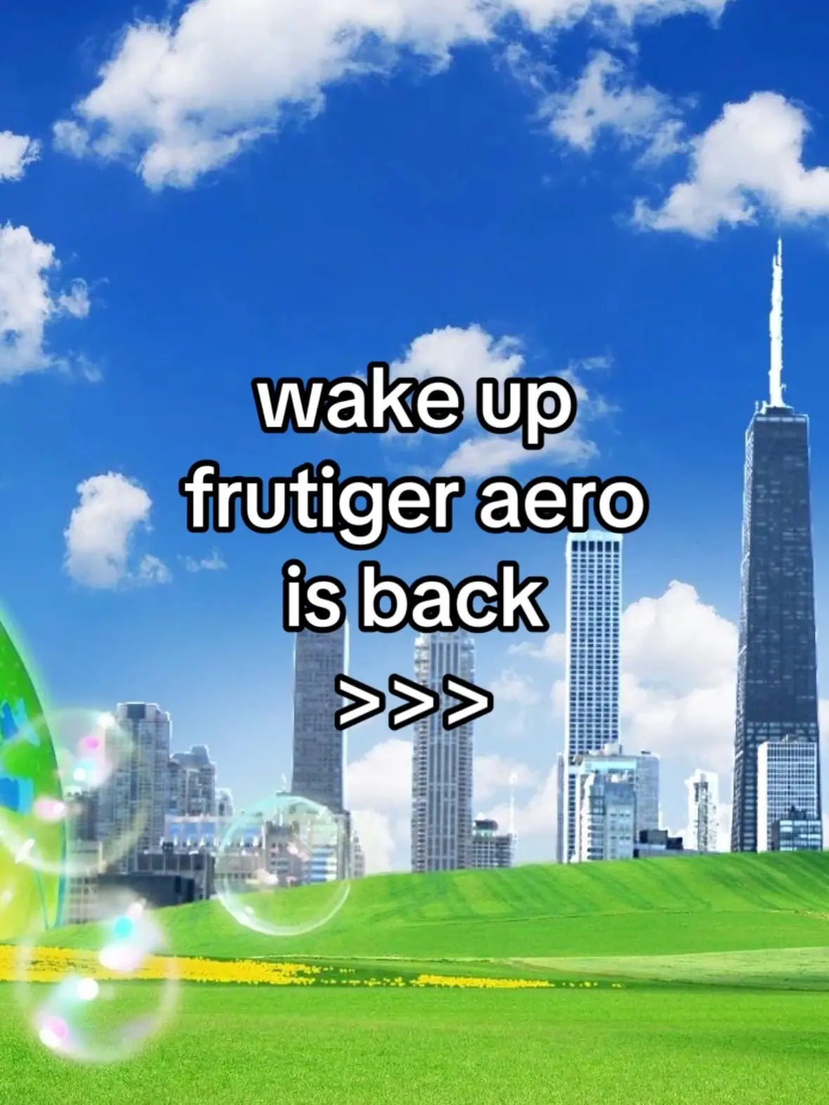 we are returning back to the promised future #frutigeraero #frutiger #frutigerae