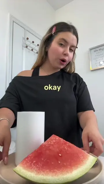 VEAN EL FINAL😳#sorbet #watermelon #recipesoftiktok #DessertRecipes #trend 