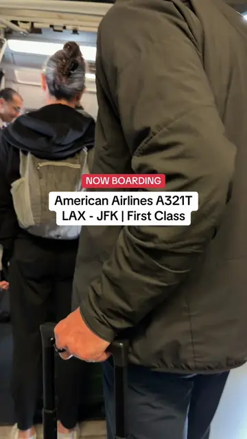American Airlines Flight from LAX to JFK in Flagship First Class #americanairlin