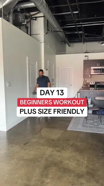 Beginners Workout Plus Size Friendly at home! #cardio #cardioworkout #athomework