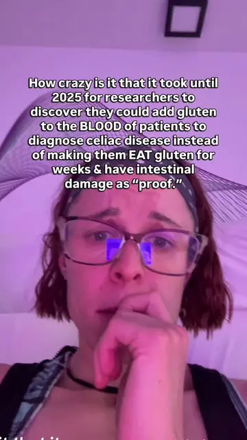 For YEARS, the only way to diagnose celiac has been by asking people to make the