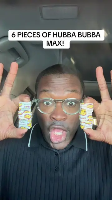 6 PIECES OF HUBBA BUBBA MAX! #hubbabubba #challenge #chewinggum #asmr #hubbabubb