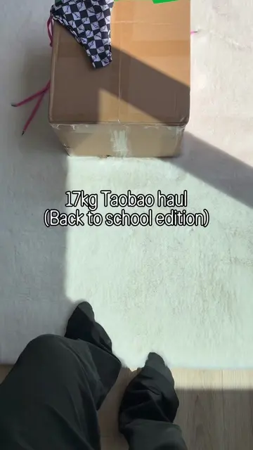 17kg back to school haul #taobao #style #haul #outfitinspo #kakobuyhaul 