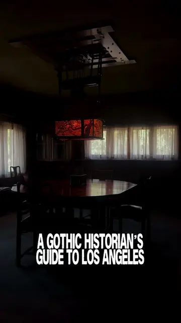 Another must see LA gothic space. Step off the lawn and the light changes. Eight