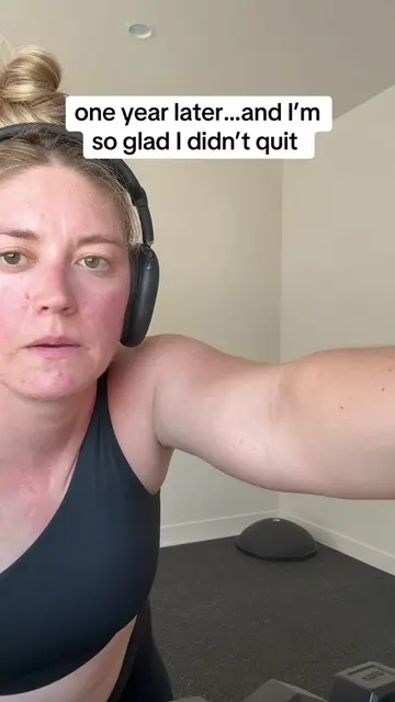 One year ago, I made a promise to myself: just keep showing up. Not perfectly. J