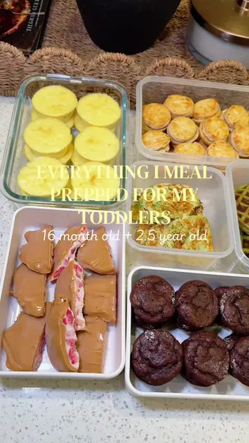 Sunday meal prep is a must in our house 🤭 makes our weekdays with little ones s