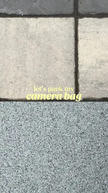 all my shoot essentials 🤩 #camerabag #photographer #photographerlife #cameragea