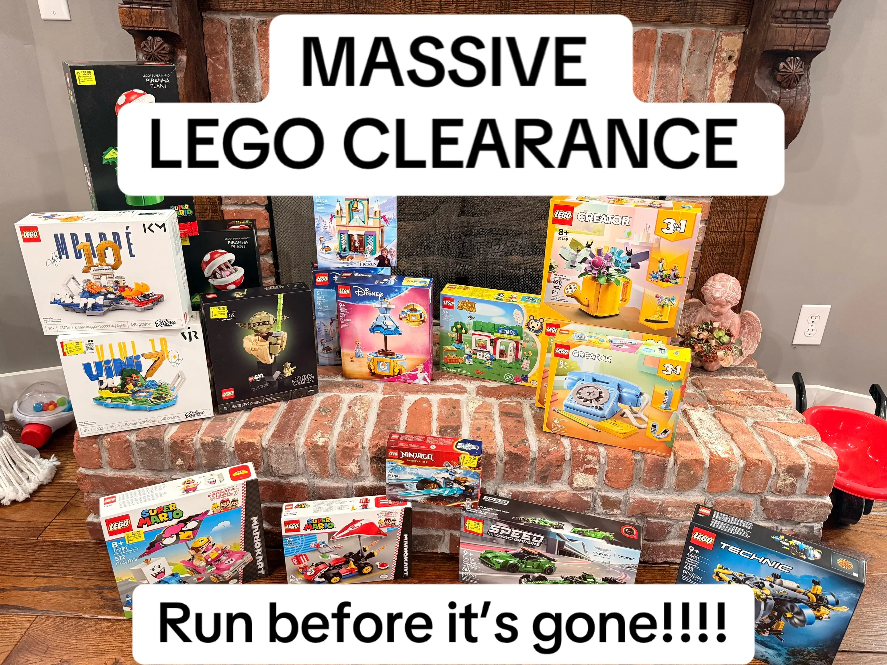 LEGO fans, this is your sign. Head to Walmart and check the clearance aisle befo