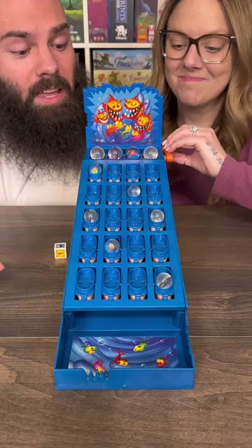 Don’t Get Eaten! Play Piranha Panic With Us! #boardgames #GameNight #couple #fun
