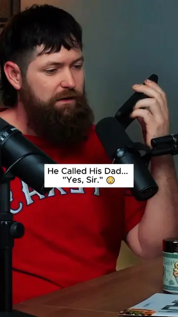 He called his dad 'Yes, sir. #calebhammer #calebhammercredit #financialfreedom #