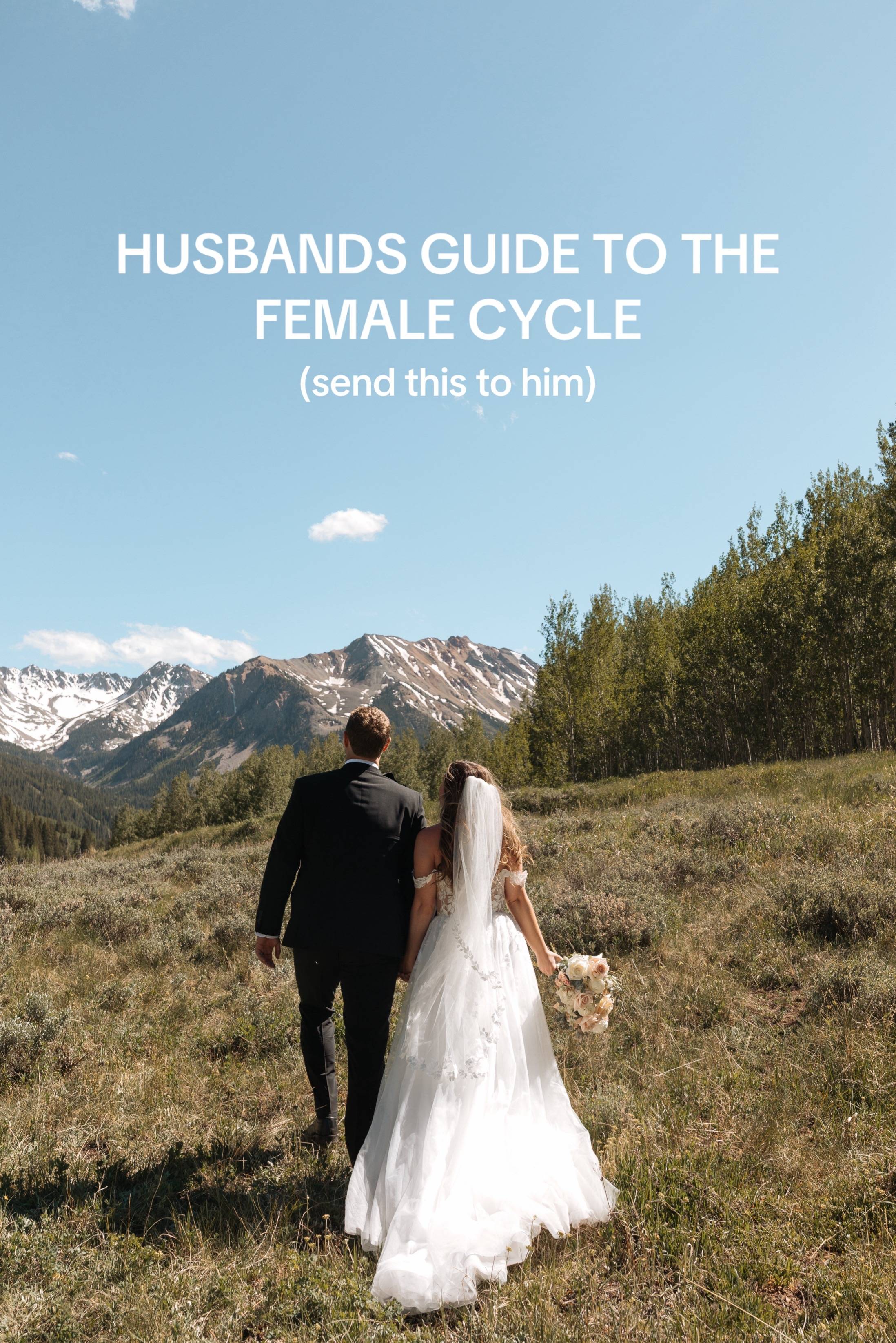 send this to your man!!! 💘💌💃🎀☁️ husbands guide to HER cycle!!! full guide to