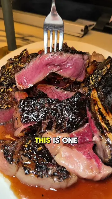 One of the best steakhouses of our lives. The beef seems almost melted—a consequ