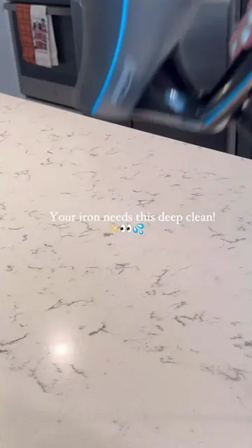 How to descale your iron ✨ A deep clean it definitely needs! 🫧 • 250 ml water •