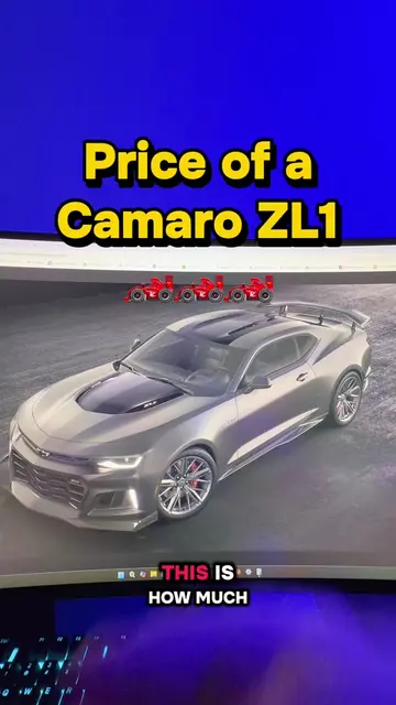 How much do you need to make to afford a Chevy Camaro ZL1? #chevy #camaro #camar