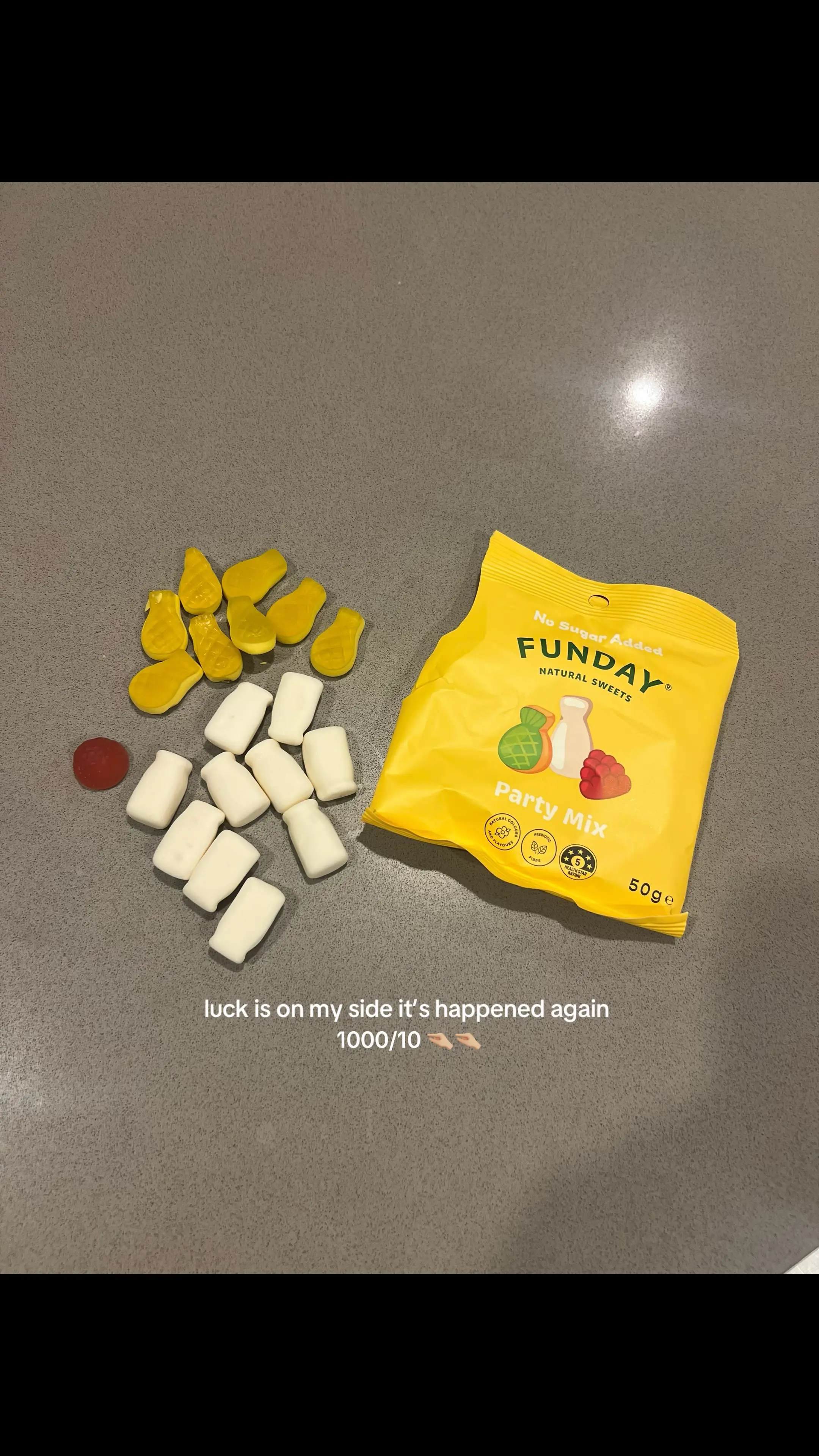 what are the odds this is amazing @FUNDAY Natural Sweets 🤩🤩 #fundaysweets #fun