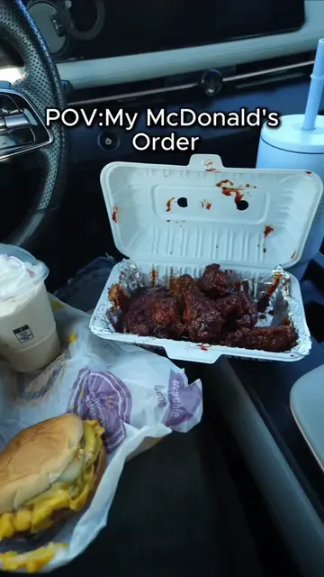 What’s your order tho? 🤔🤤😂 I did the the MyMcDonalds order trend @McDonald’s 