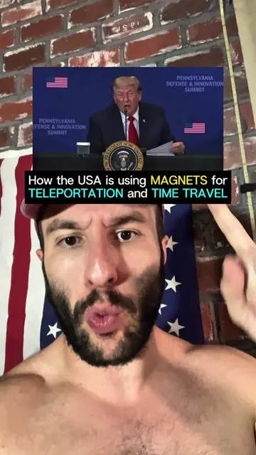 how the USA is using MAGNETS for TELEPORTATION and TIME TRAVEL technology 🚨 #qu