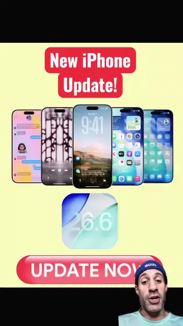 iOS 26.6 just dropped and you need to update your iPhone NOW. New security patch