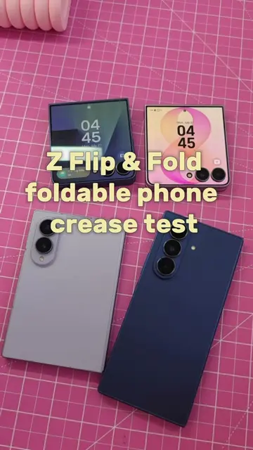 Z Fold 7 vs Z Fold 8 crease test. Did Samsung actually fix it? #samsung #Zfold8 