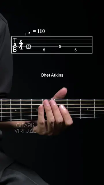 Yakety Axe - Chet Atkins #guitartutorial #guitartabs