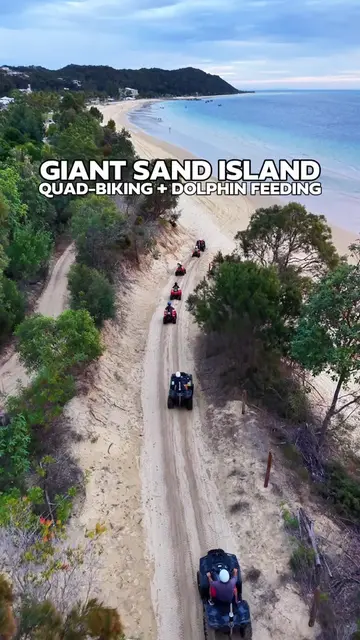 [ THINGS TO DO ] RIDE QUAD BIKES ACROSS AN ISLAND BEACH THEN FEED WILD DOLPHINS 