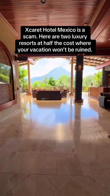 I posted how terrible our experience was at Hotel Xcaret, Cancun’s overhyped all