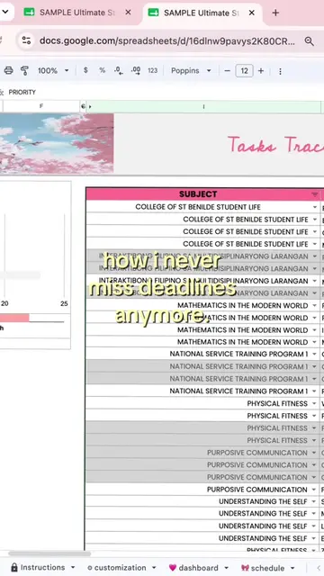 how i never miss my deadlines anymore ✨📚 this academic tracker keeps all my ass