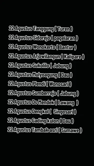 22 Agustus 2026 bakal menyala🔥🔥🔥🔥🔊🔊🔊jadwal karnaval malang raya. #jadwalk