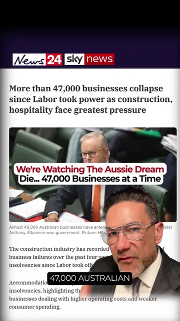 47,000 Australian businesses have collapsed. Behind every number is someone who 