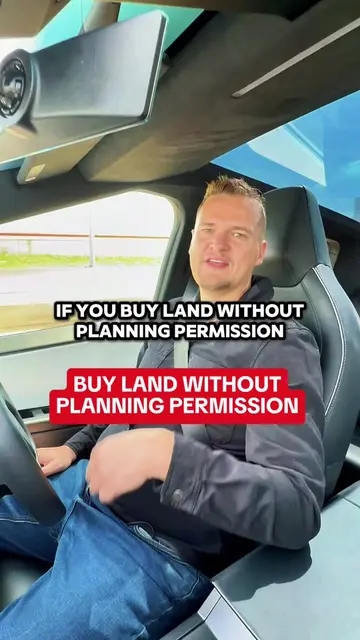 If I buy land without planning permission, nine times out of 10 what I’m doing i